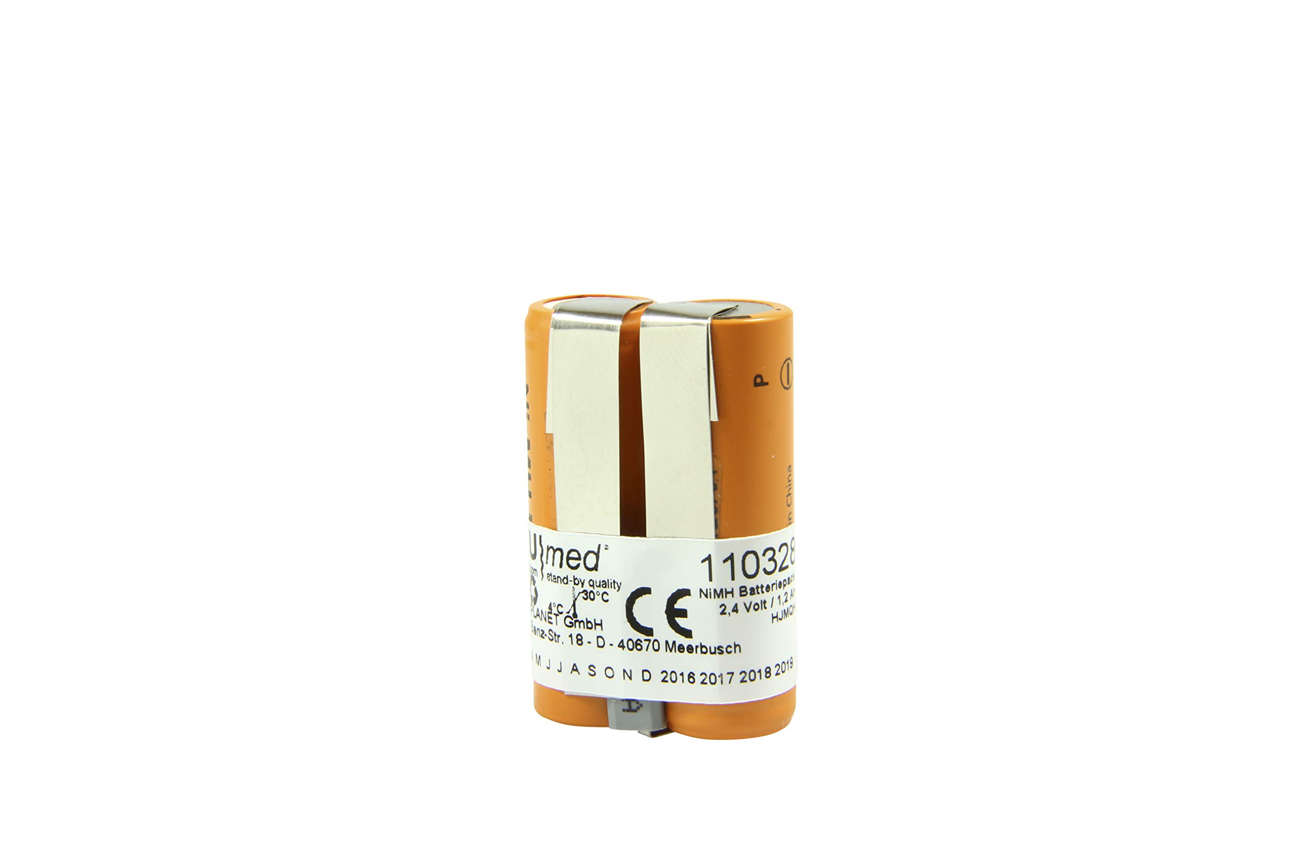 Ricambi Pipette Ricerca Batteria NiMH Per Pipetta Eppendorf - Ricaricabile 2,4V 1,2Ah Batteria Per Mini Motosega - 6