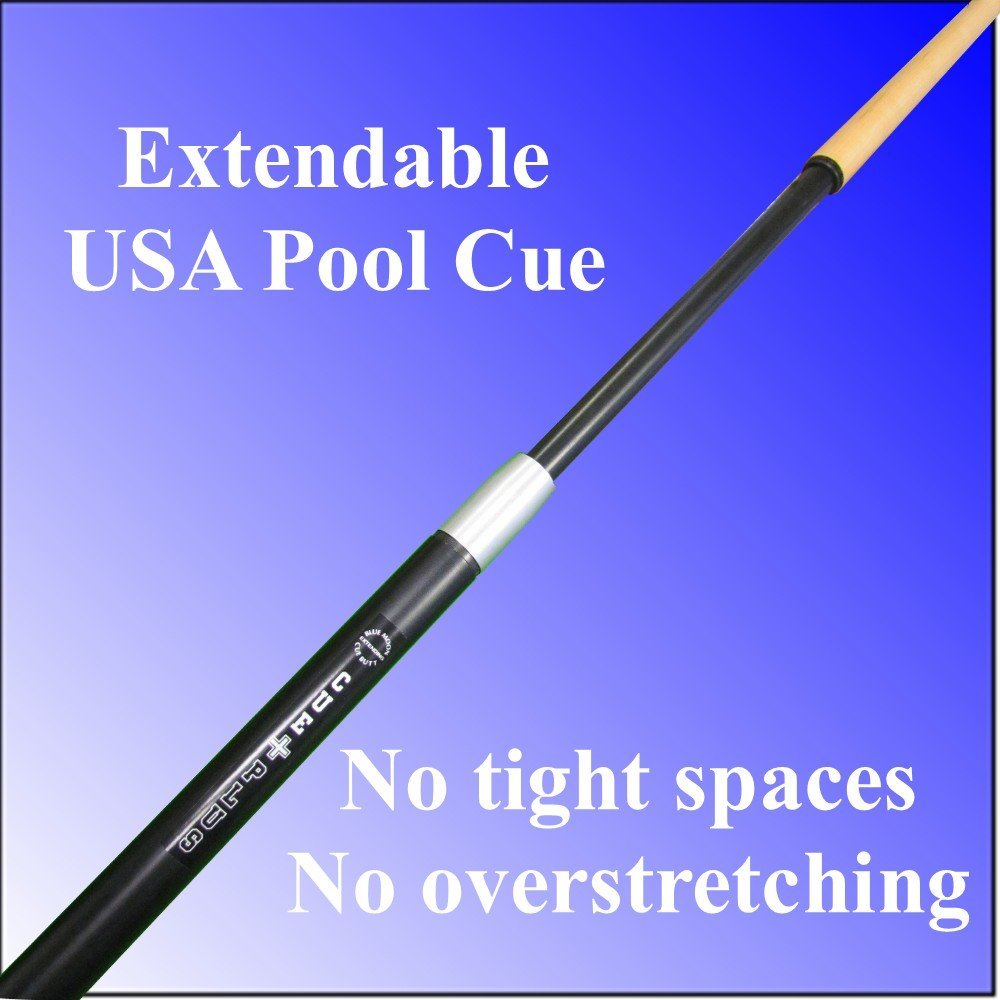 Blue Moon Leisure UK LimitedCuePlus 49 USA 9 Ball Telescopic Butt & Pool Cue/Stick
