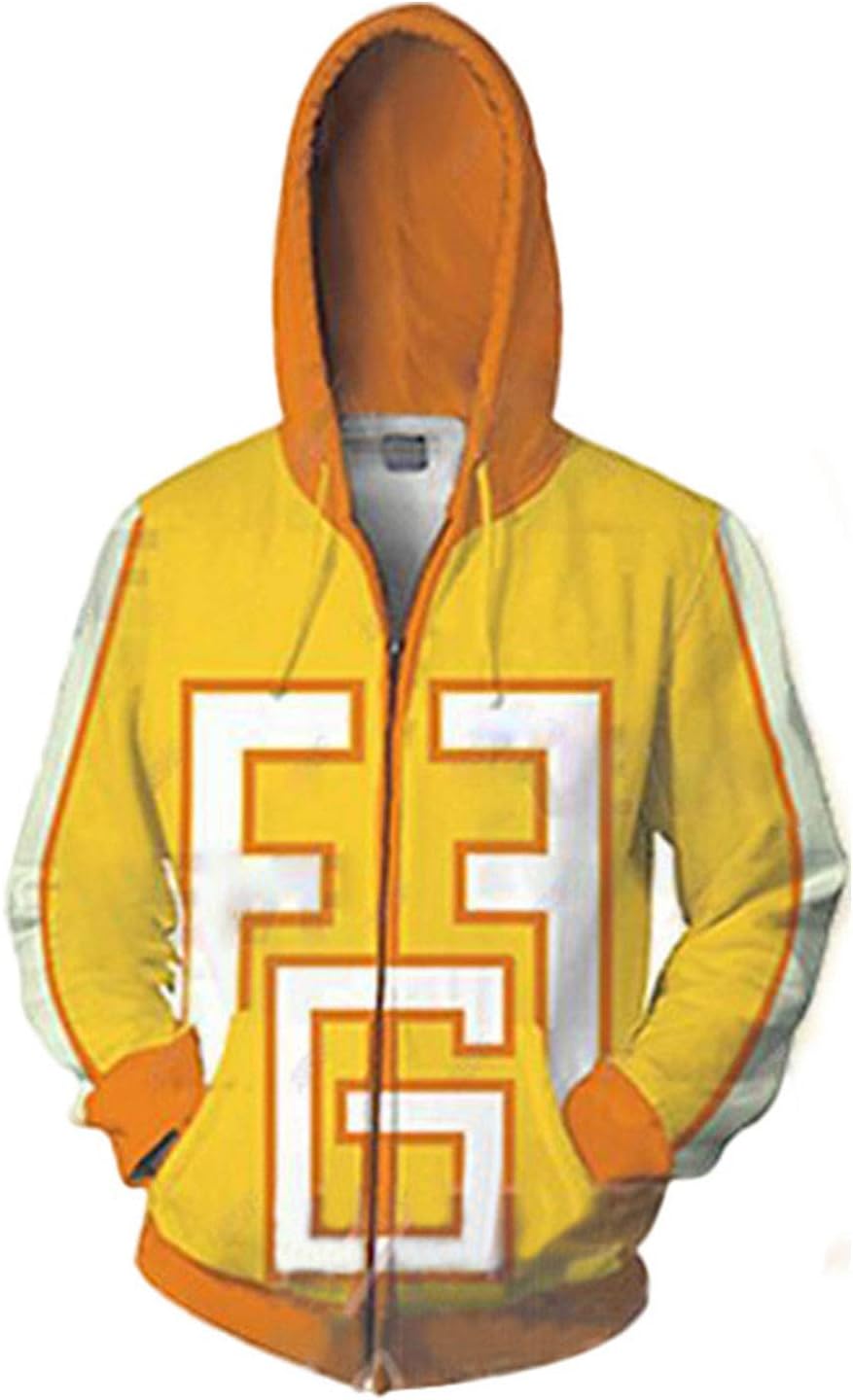 Adult Fat Gum Fatgum Taishiro Toyomitsu Hoodies Sweatshirt Cosplay Costume Zipper Jacket Coat