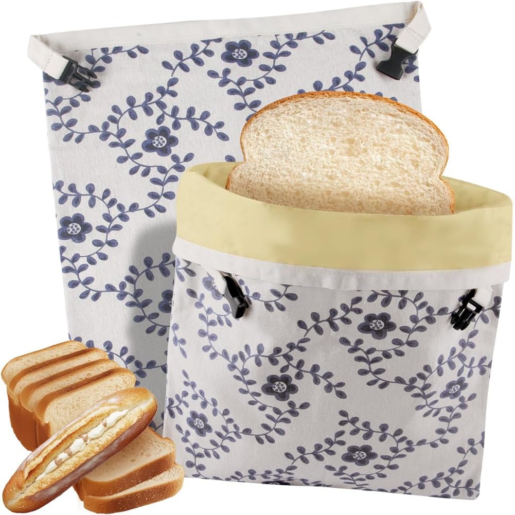 Sac à pain au levain pour garder la miche fraîche de la cuisine à la table