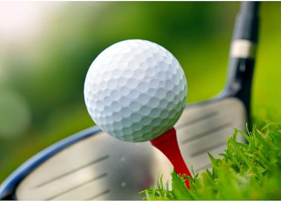 Kofl Golf Tees Wood 54mm (2-1 / 8) Professional Wooden Golf Tees Pack of 100