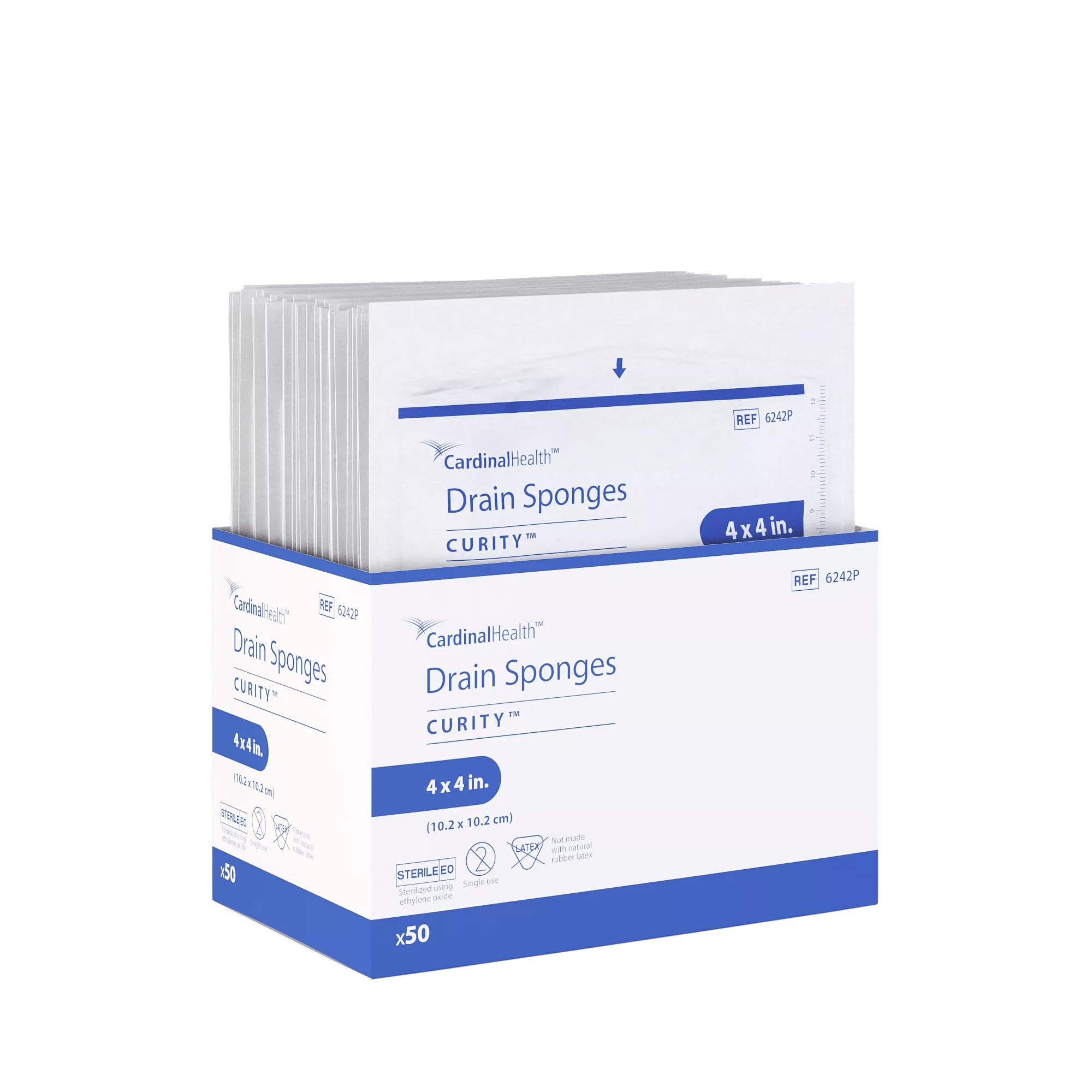 CURITY Drain SPG 4X4 ST 2S