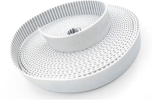 Geeyu ZHaonan HTD3M ARC Timing Belt Open Timing Belt, Width 15mm, Length 5000mm, HTDD3M Rubber Fiberglass, CNC Open Timing Pulley 5m - View #3