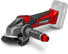 Einhell TE-AG 18/115 Li-Solo Power X-Change Battery Angle Grinder (18 V, 115 mm Disc Diameter, 28 mm Cutting Depth, Smooth Starting, No Disc, No Battery)