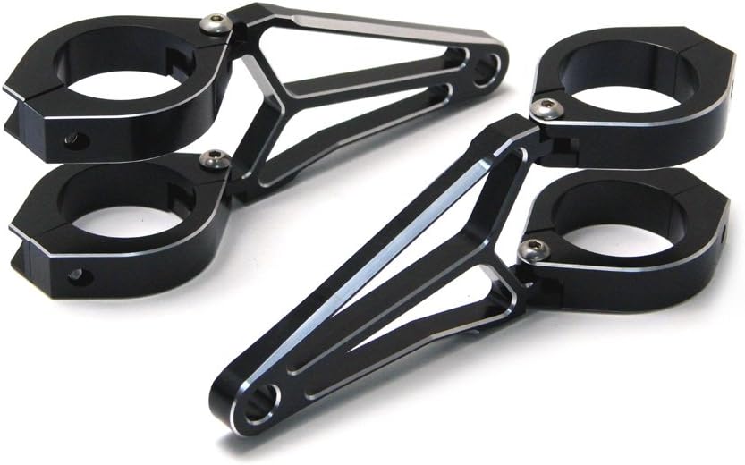 Frее Shірріng Ovеr $50 Motorcycle Headlight Brackets Fork Mounted 40-41mm Razor Style Billet Aluminum