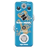 Overdrive Guitar Pedal, Blues Driver Guitar Effects Pedal Vintage Overdrive Effect Warm/Hot Modes for Pedal Mini Analog Classic Guitar Pedal True Bypass