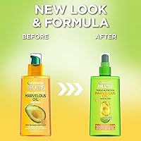 Vista 3 de Garnier Fructis Triple Nutrition Marvelous Oil Hair Elixir, 5.0 Fl Oz, 1 unidad (el embalaje puede variar)