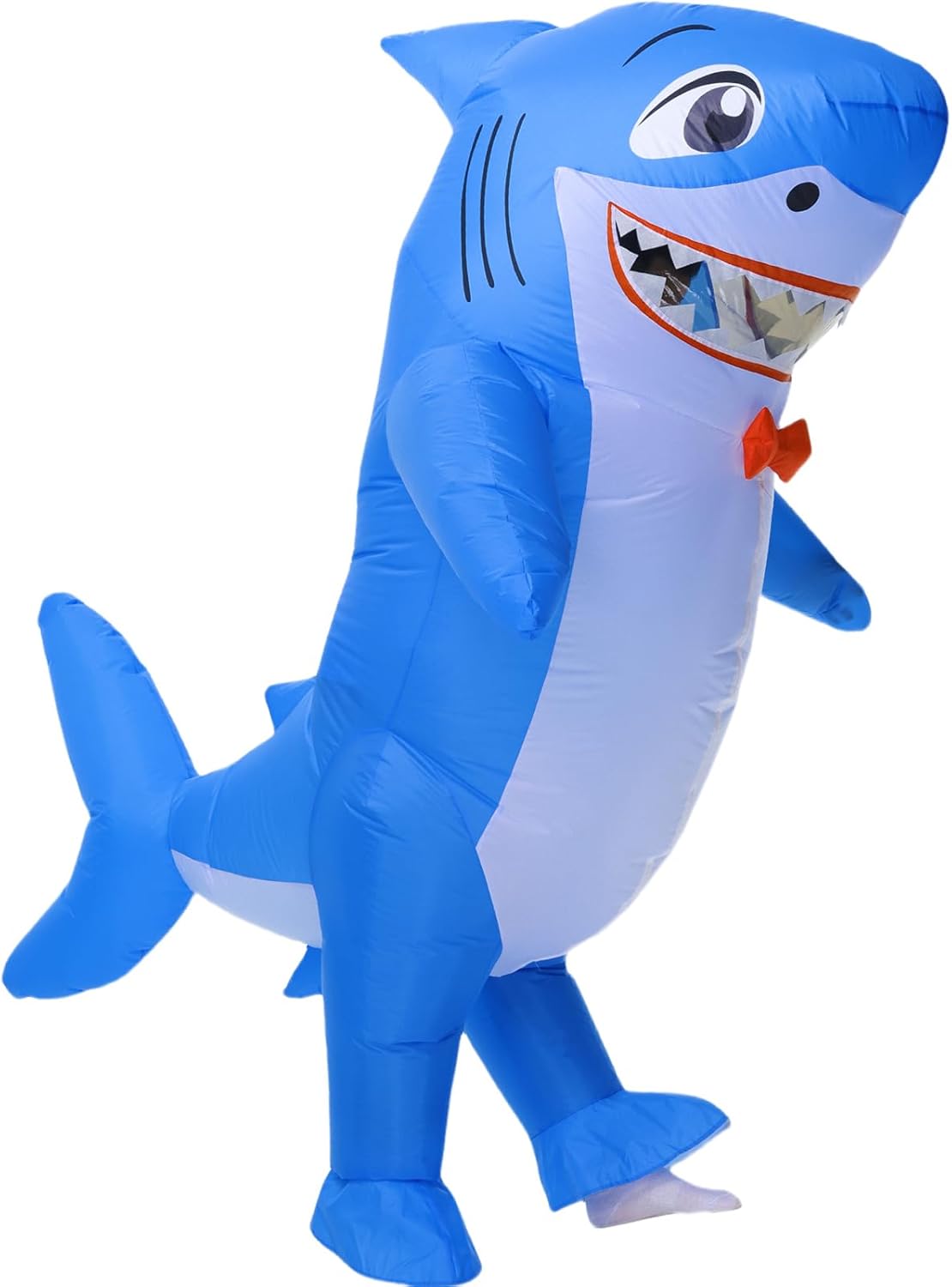 Inflatable Shark Costume Blow up Animal Costume Shark Suit Cosplay Party Halloween Suit - Image 5