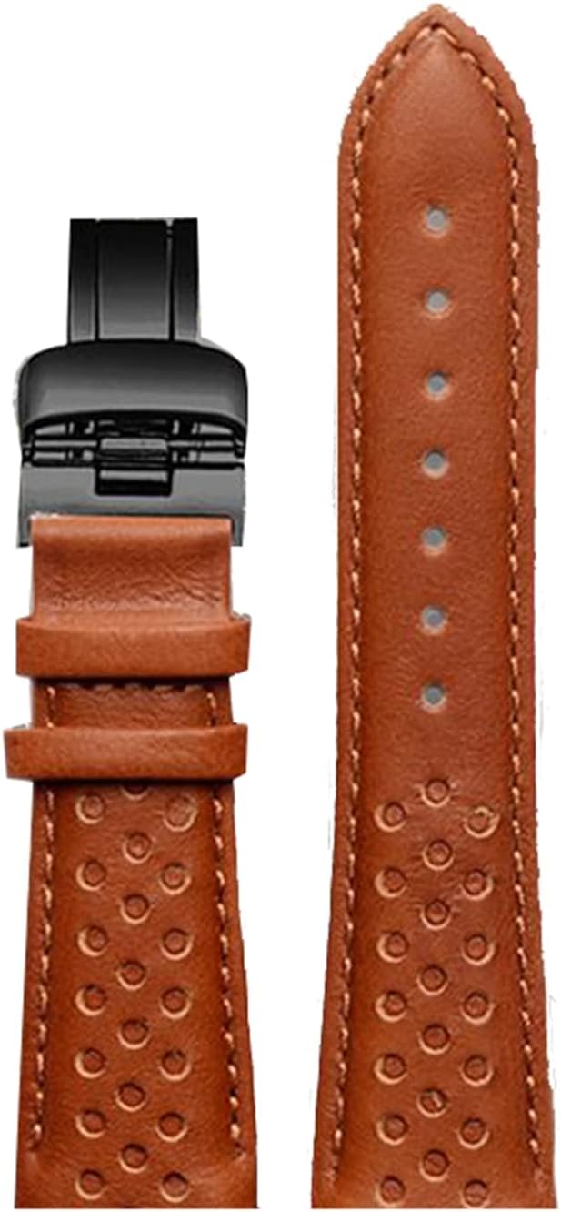 Cinturino Orologio Uomo Vera Pelle Morbida 22 Mm | Primo Emporio Manifattura Italiana | Fondo Magazzino