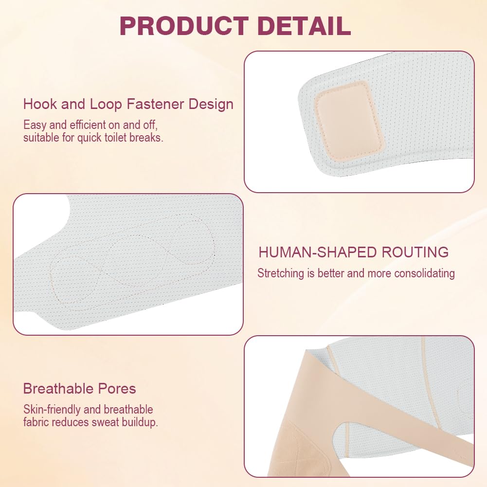 Care Ceinture de grossesse, Ceintures Abdominale Soutien Abdominal Et Dorsal, Ceinture Support Abdominale et Lombaire, Soulage les Douleurs du Dos du Bassin de la Hanche Pendant la Grossesse