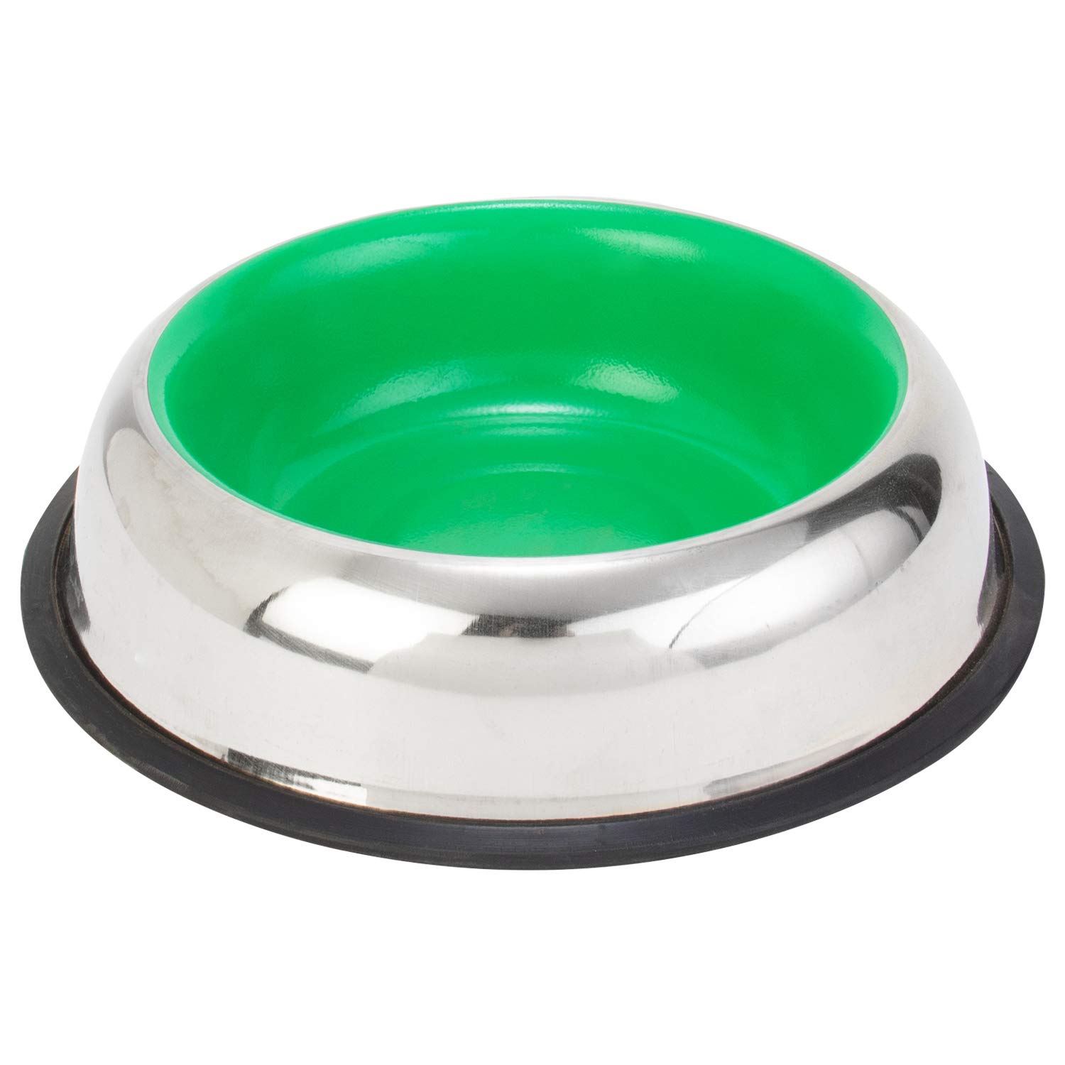 Choostix Dog and Cat Feeding Steel Bowl, Belly Style, Pantone Green, Medium, 710 ml (B07N7QDG15) Amazon Price History, Amazon Price Tracker