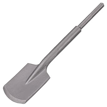Berserker SDS-Max Shank Clay Spade, 4-1/2" x 18-1/2" Steel Shovel Bit