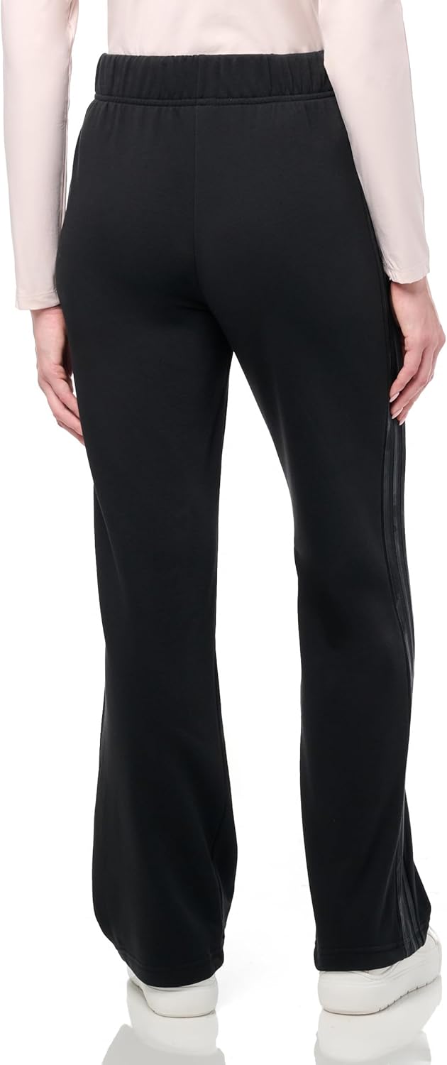 Adidas Womens Floral Graphic 3-Stripes French Terry Pants - Image 2