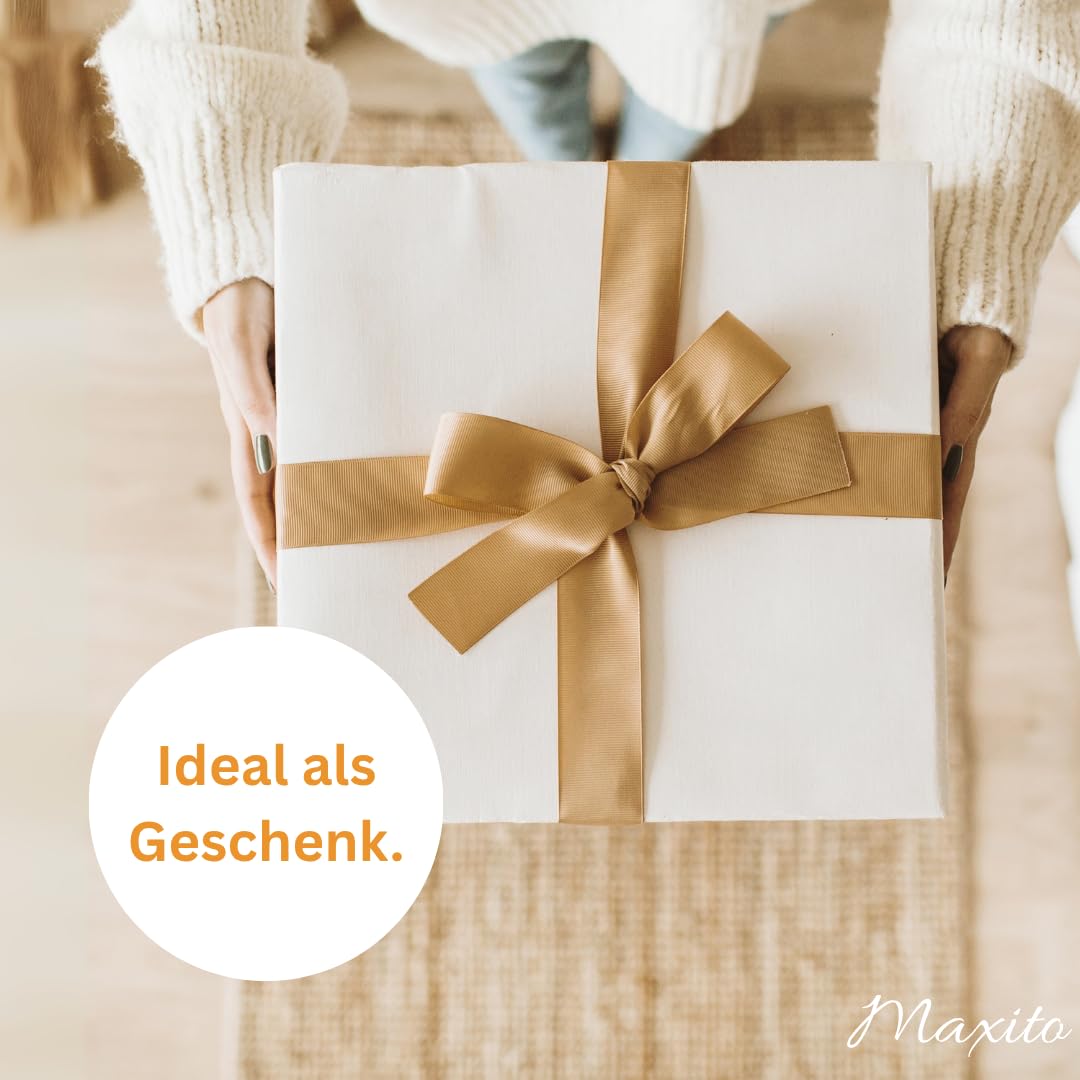 Maxito Aperol Gläser von hervorragender Qualität mit 400 ml im 4er Set als Geschenke für Frauen oder Aperol Geschenk I Aperol Spritz Gläser I Cocktailgläser I Aperol I Hochzeitsgeschenk I Geschenkbox