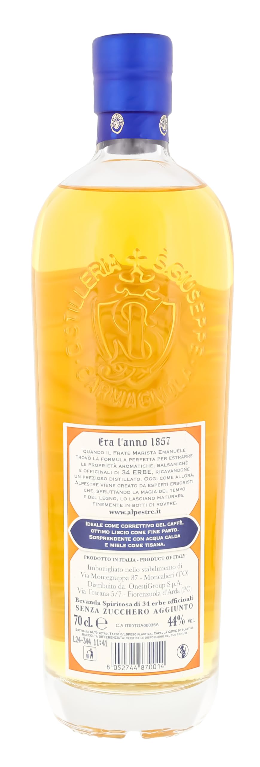 Distillato di erbe Alpestre CL.70