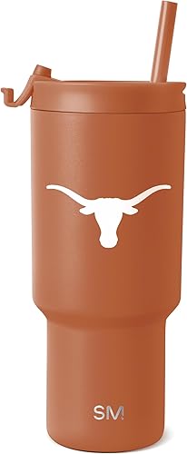 Miniatura 105 de Simple Modern Vaso con licencia oficial de 30 onzas con tapa abatible y pajitas, vaso aislado de acero inoxidable, regalos para hombres, colección