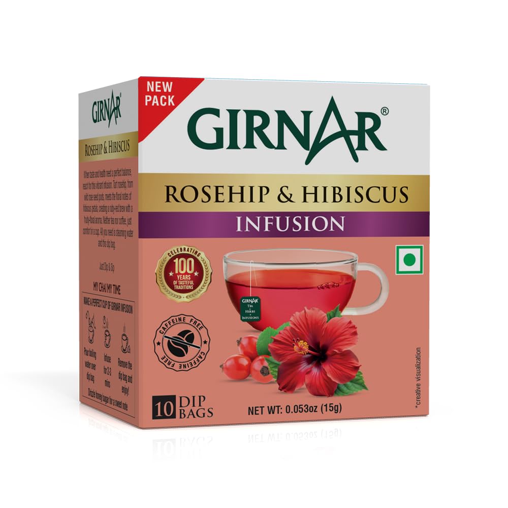 Girnar Rosehip & Hibiscus Herbal Infusion-image-37