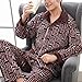 Produktbild Herren Fleece-Schlafanzug, warm, aus Flanell, Winter, dick, langärmelig, lässig, für Herren, Winter-Pyjama, Fleece, E L