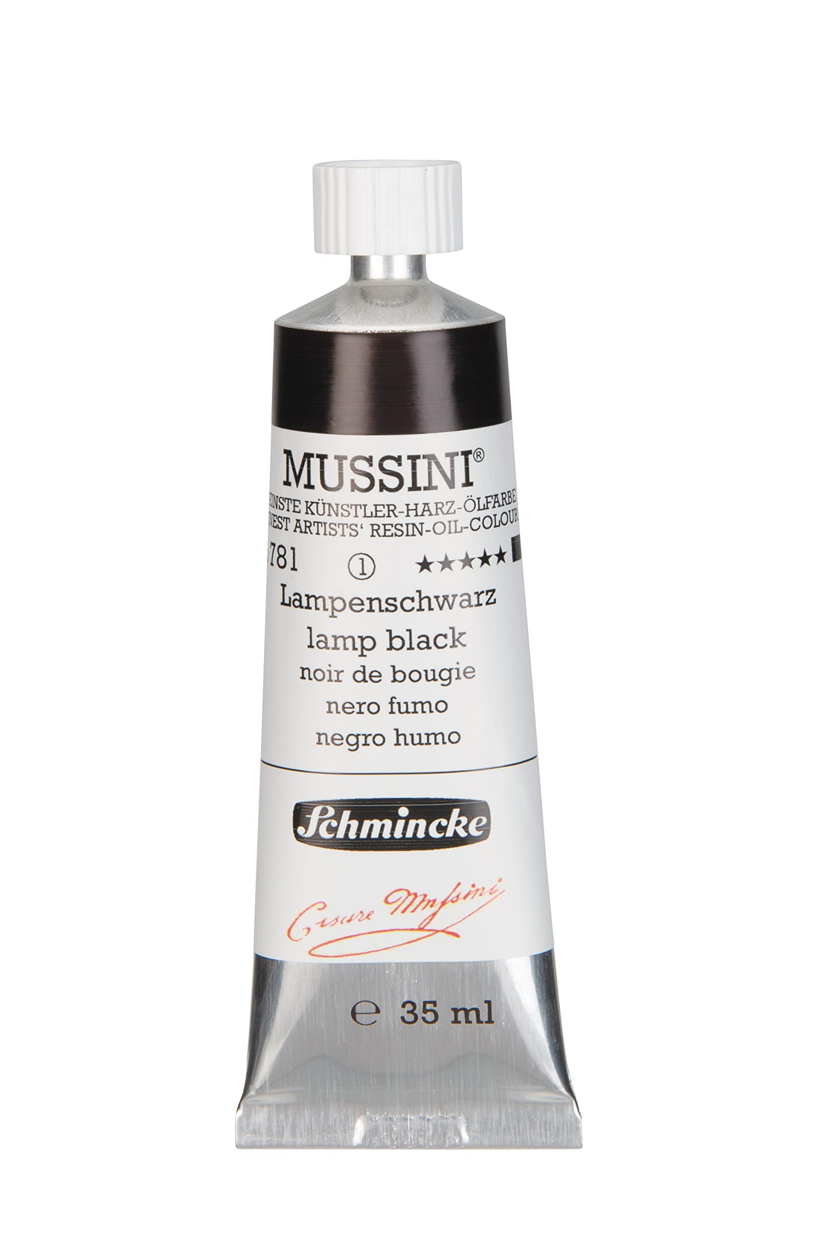 Huile Mussini Noir de fumée 35ml dans votre atelier créatif