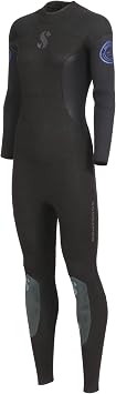 SCUBAPRO Oneflex Steamer Womens Diving Wetsuit, 3mm, Back Zip, X-Foam Neoprene, M
