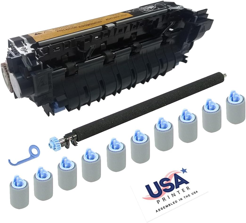 CB388A-MTKv1-USA (CB388-67903 CB388-67901) Maintenance Kit for HP LaserJet P4014 P4015 P4515 Includes CB506-67901 Fuser, CB506-67903 Transfer Roller, & Tray 2-6 Feed Rollers (110V)