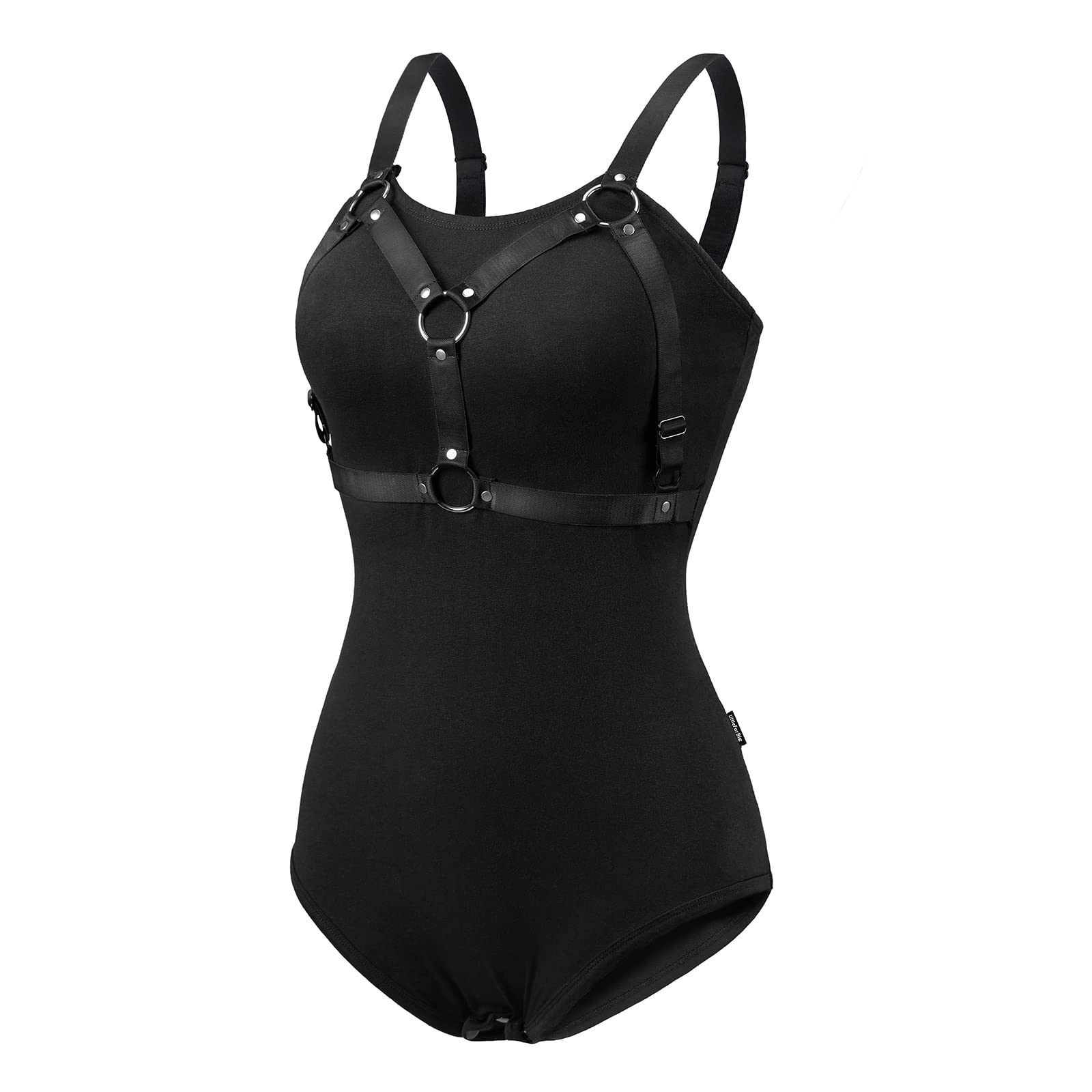 LittleForBig Bawełniany śpioszki Onesie Piżama Bodysuit-Snuggle Harness Onesie