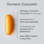 Sports Research® Turmeric Curcumin C3® Complex 500mg, Enhanced with Black Pepper & Organic Coconut Oil for Better Absorption; Non-GMO, Gluten Free & Third-Party Tested - 120 Liquid Softgels