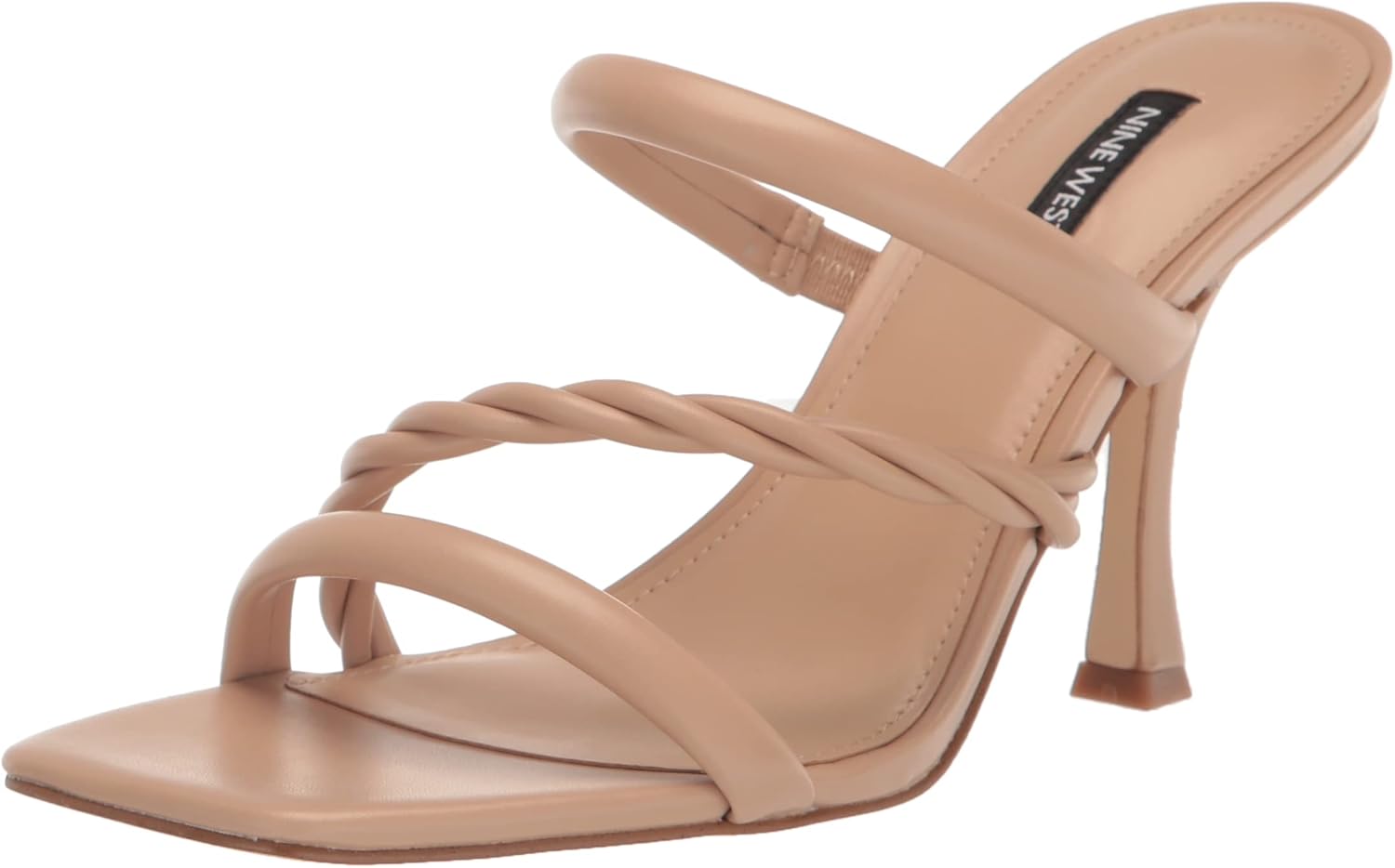 Nine West Women's Yester Heeled Sandal, Warm Blush 680, 11