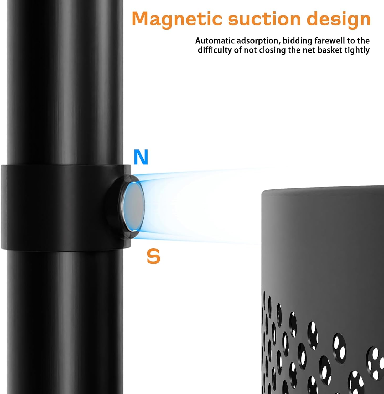 Rotating Storage Rack for Kitchen, Fruit and Vegetable Storage for Kitchen, 5 Tier Kitchen Rotating Storage Rack with Wheels, Kitchen Storage Cart Space Saver Storage Basket (Black), 14091333