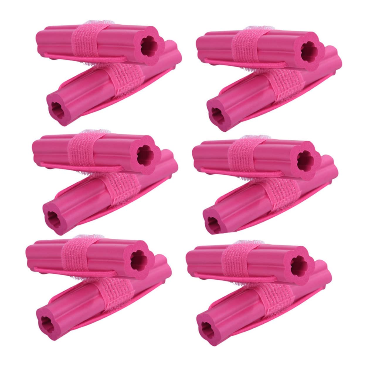 LIFKOME 12Pcs Sponge Hair Curler Self Grip Hair Rollers for Easy Hair Styling Lightweight Curlers for All Hair for Overnight Use and Creating Waves Retro