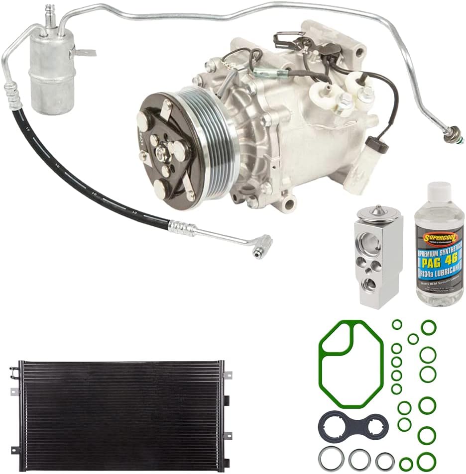 For Chrysler Sebring Stratus A/C Kit w/AC Compressor Condenser & Drier - BuyAutoParts 60-89950CK New