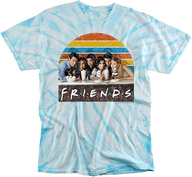 Friends Soda Fountain Tie Dye Adult 