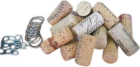 Key Chain Kit, Bridal Shower Game Wine Corks/eye screws/split rings. Unique Wedding Favors