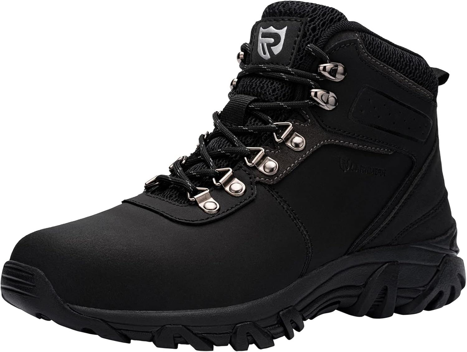 LARNMERN Steel Toe Work Boots Men,Non Slip Safety Shoes,Comfortable Industrial and Constructio Hiking Sneakers - Image 9