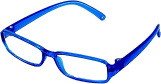 American Fashion World Doll Blue Plastic Rectangular Frames Glasses for 18-Inch Dolls | Premium Quality & Trendy Design | Dolls Accessories for Popular Brands