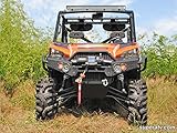 Super ATV Polaris Ranger Fullsize 570/900 High Clearance Forward Offset A-Arms (Black)