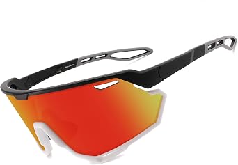 Sunglasses Sports Baseball Sunglasses UV400 for Running, Road Biking, Fishing, Cycling, Golf, Driving