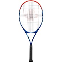 Wilson Hard Tennis Racket Pre-Strung, Grip Size 2, Not Recommended for String Replacement, For Beginners, Entry Model