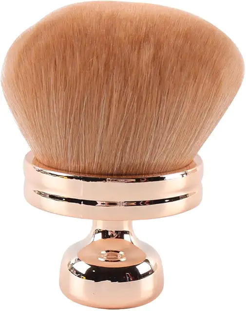 Fasizi Mineral Powder Brush: Extra Brown, No-Tan Applicator for Flawless Foundation