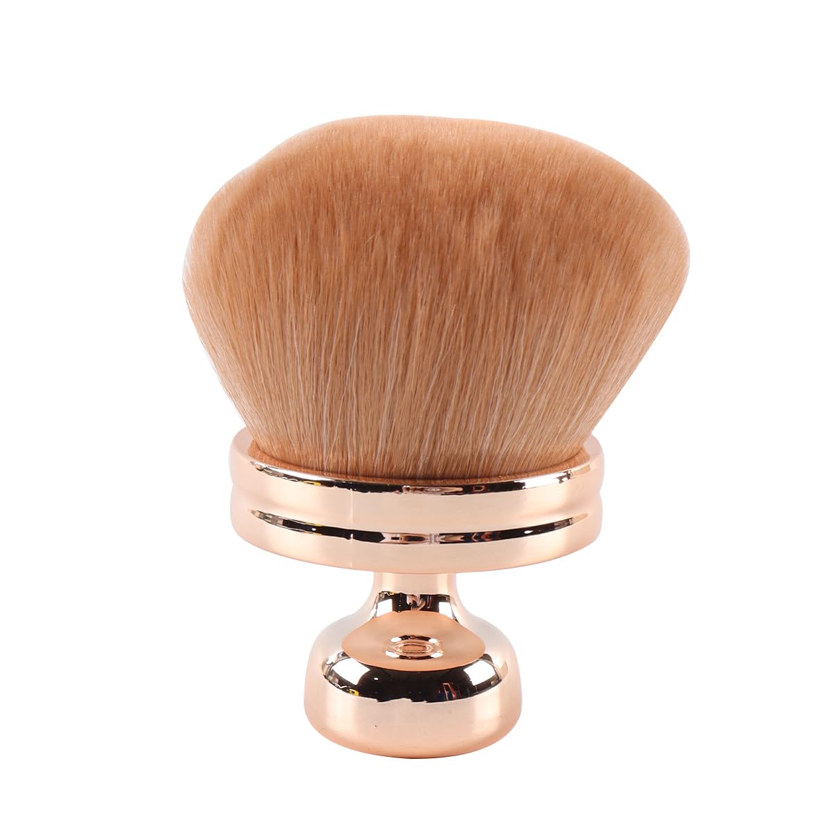 Extra Self Tanning Makeup Brush, Mineral Powder Back Applicator, Bronze Blending Makeup Brush, Ensures Flawless Foundation.