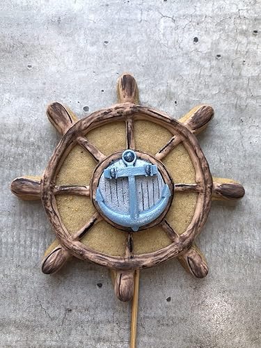 Miniatura 9 de LILIAO Juego de 4 cortadores de galletas náuticas - Cortadores de fondant de galletas de ancla, velero, timón y delfín, acero inoxidable