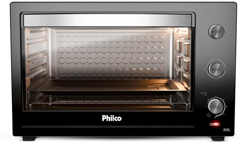 Forno Elétrico 80L Philco 4 resistências PFE80A