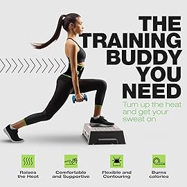 ActiveGear Waist Trainer for Women & Men - Sweat Band Waist Trimmer Belt for a Toned Look - Reinforced Trim and Double Hook & Loop Fasteners (Mint Hem, Large: 9 x 46)