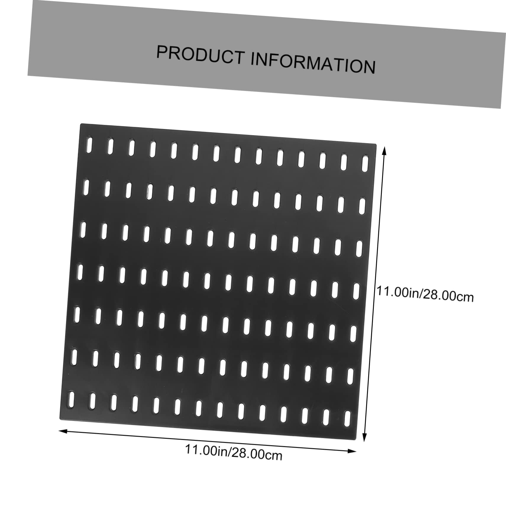 STOBAZA 1 Set Pegboard Shelf Organizer Wall Mounted Rack with Storage Bins for Craft Rooms Kitchens and Bathrooms Lightweight Sturdy Space Saving Design for Easy Organization