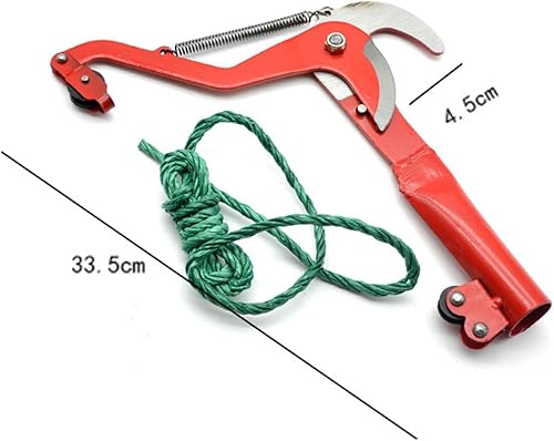 Miniatura 9 de Baoblaze Tijeras de poda de alta altitud, diseño de polea, cortadora de árbol con cuerda, cortador de poda de árboles frutales para cortar ramas,