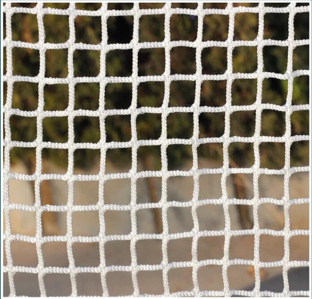 Safety Net for Stairs, Kids & Pets Protection, Cat & Dog Balcony Guard, Railing Fence Netting, Playground Isolation & Decorative Net White 3M×5M(9.8FT×16.4FT)