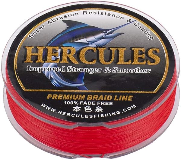 ヘラクレス(HERCULES) PEライン『色落ちしない』釣り糸 8本編み 釣りライン 柔らかい PE 0.8号 1号 1.5号 3号 4号 5号 6号 7号 8号 9号 10号 12号 100m 150m 200m 300m 500m 1000m ライン 淡水釣り 海釣り 投げ釣り 磯釣り 船釣り アジング エギング 釣糸peライン - 4
