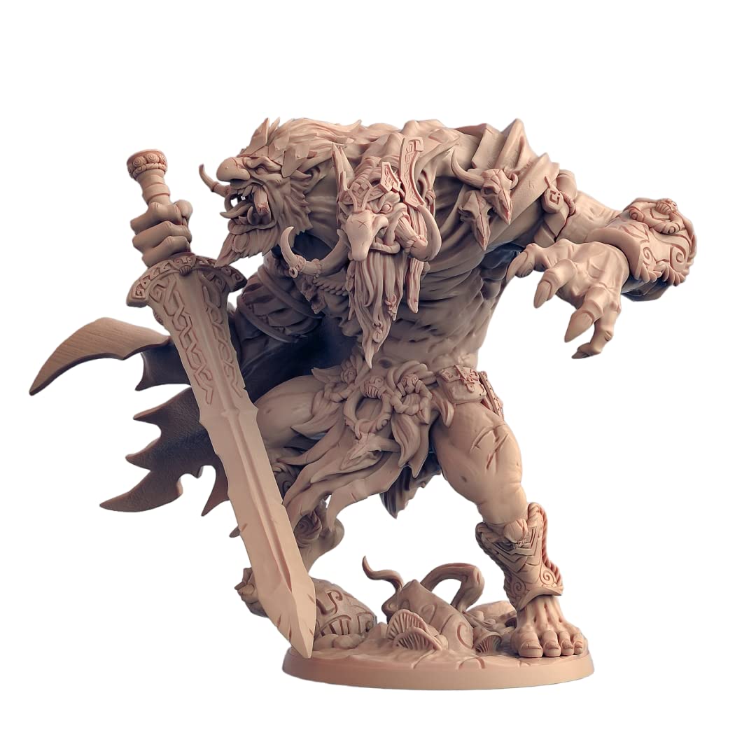 Drungvandel The Troll King | Svartwood Trolls | Artisan Guild | Tabletop TTRPG Fantasy Gaming Miniature