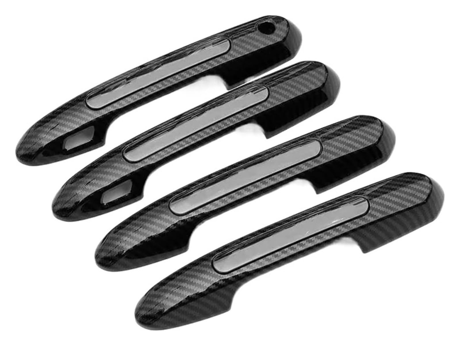 Qwqthgs One Color Car Exterior Door Handle Cap For Toyota For Rav4 For Refit 2020 2021 Exterior Car Door Handle Bowl Stickers Cover Trim(Handle 4Pcs 2)