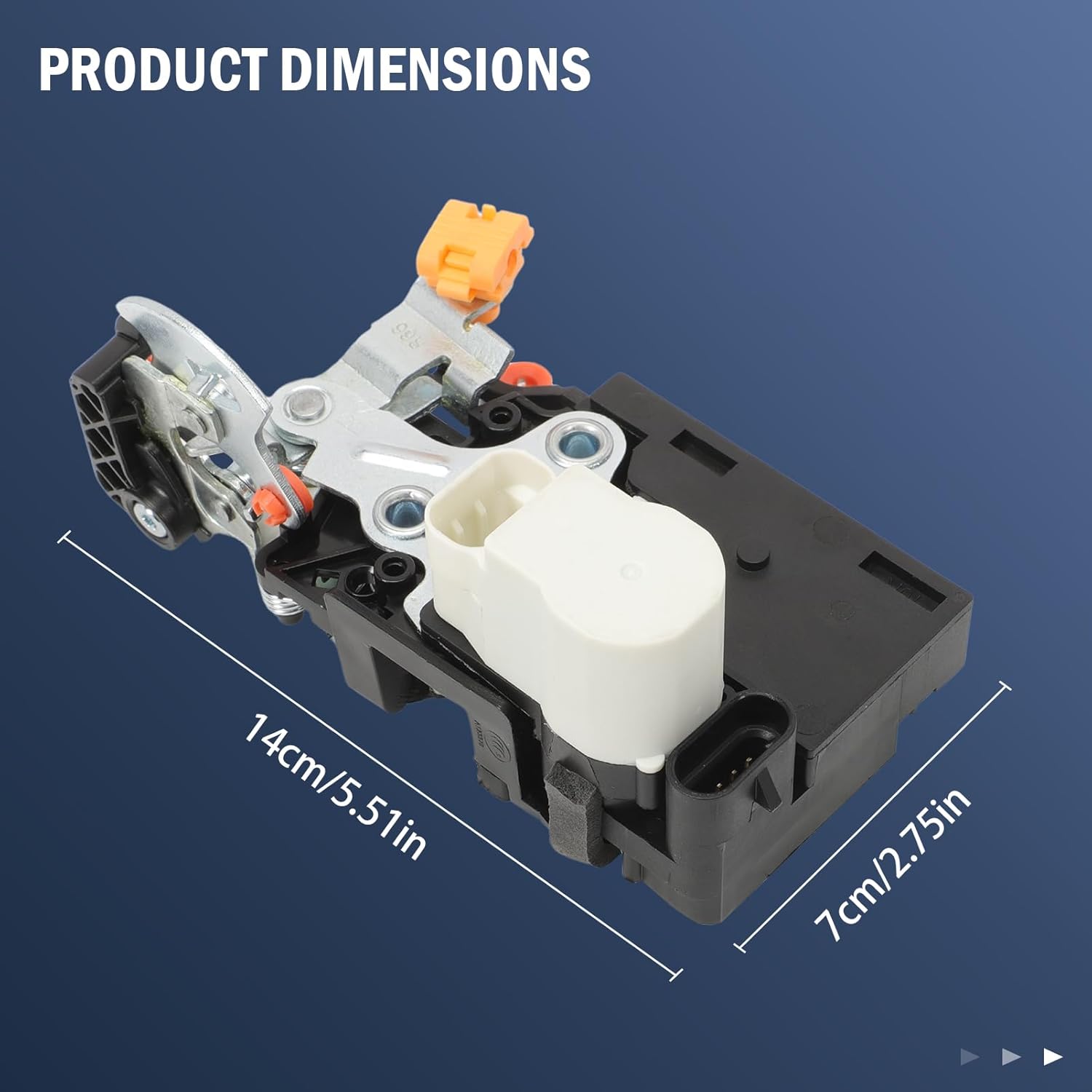 Rear Right Passenger Power Door Latch Lock Actuator Compatible with 2003-2019 Express 1500 Express 2500 Express 3500 Express 4500 Savana 1500 Savana 2500 Savana 3500 Savana 4500